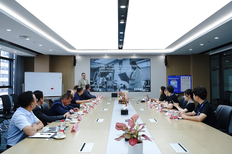 SENAI Delegation Visits SHINING 3D (1)